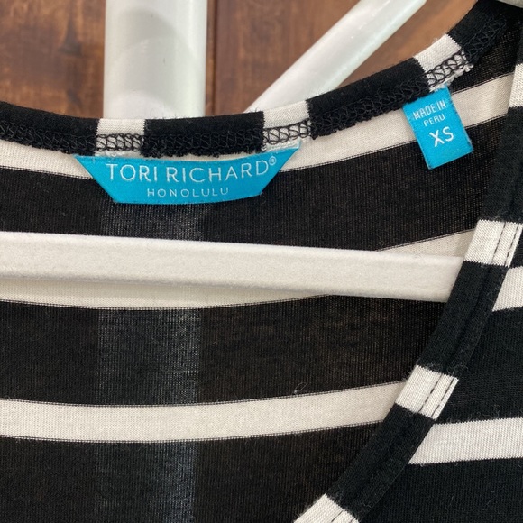 Tori Richard Honolulu striped top size xs - Picture 2 of 8